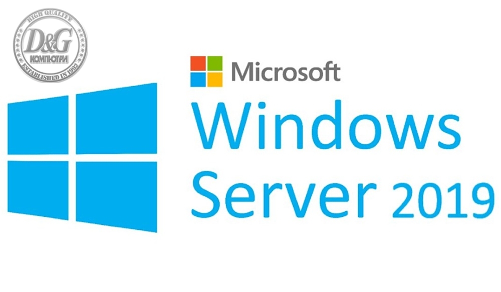 Dell Microsoft Windows Server Standard 2019 16 cores2VMs, ROK, Only for DELL SERVERS