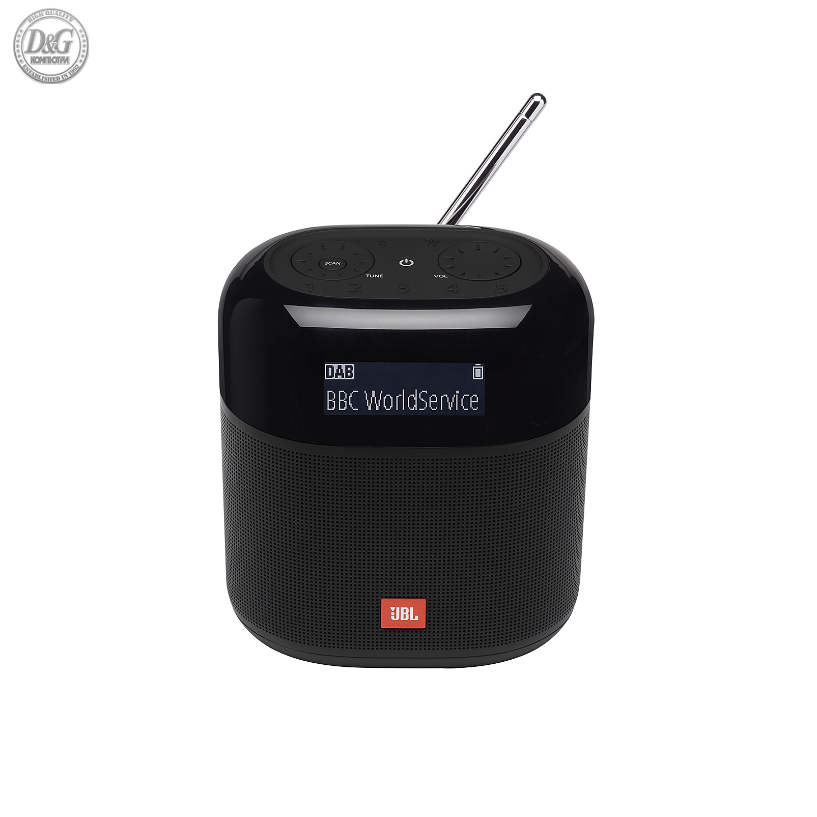 Блутут колонка с радио JBL Tuner XL Черен