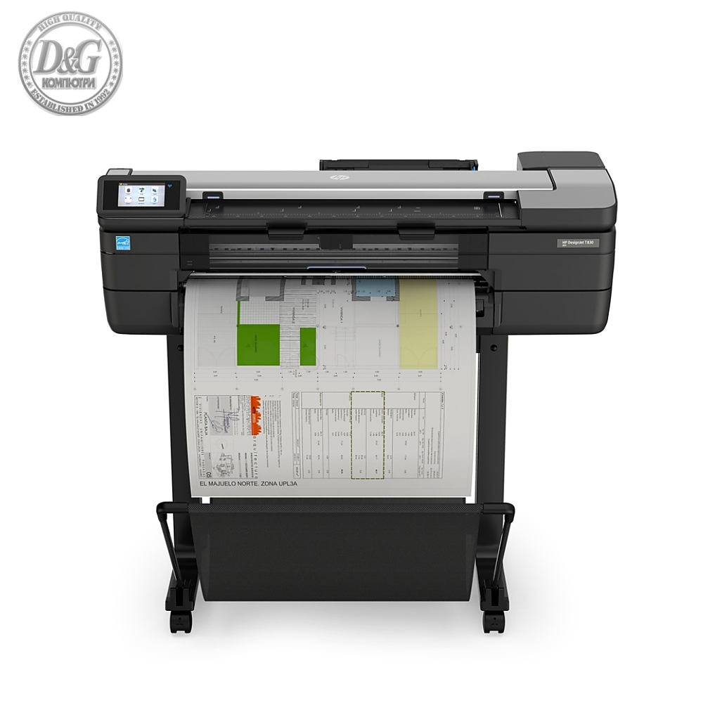 HP DesignJet T830 24in MFP Printer