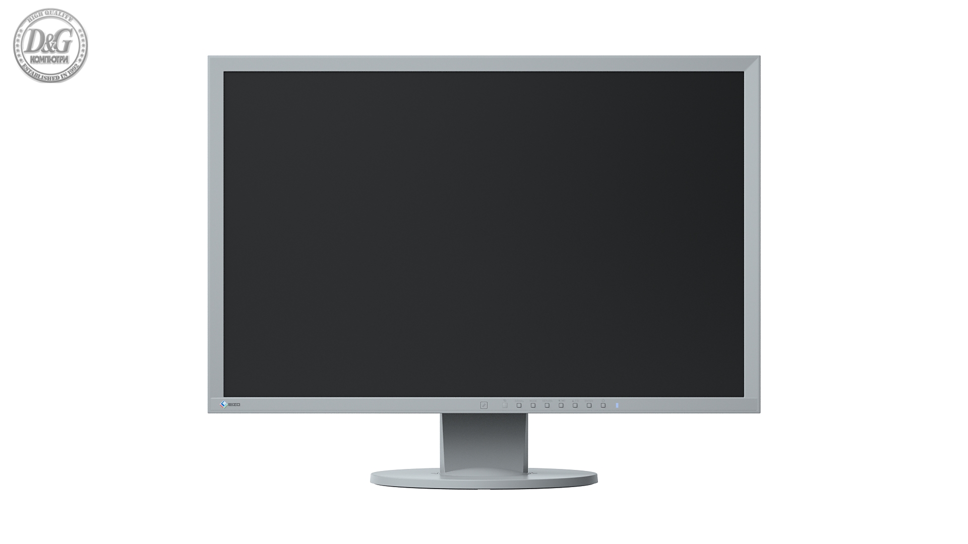 Монитор EIZO FlexScan EV2430, IPS, 24 inch, Wide, UXGA, DVI-D, DisplayPort, D-Sub, USB Hub, Сив