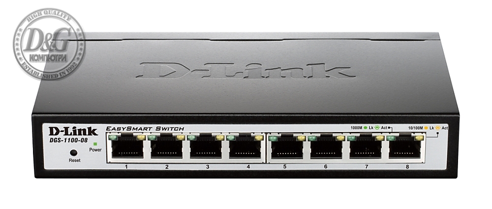 D-Link 8-Port Gigabit Smart Switch