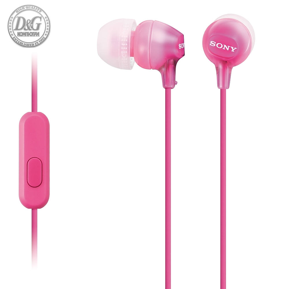 Sony Headset MDR-EX15AP pink