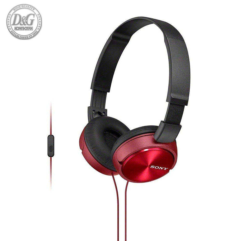 Sony Headset MDR-ZX310AP red