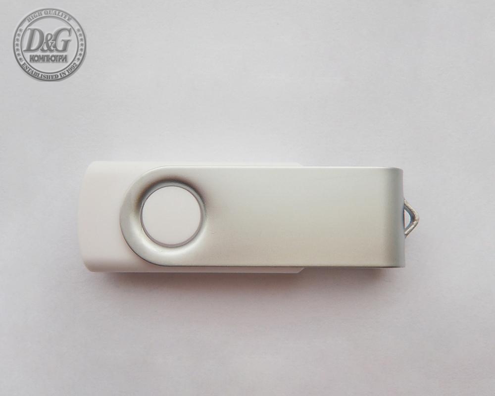 USB памет ESTILLO SD-01 32 GB, Без лого, Бял