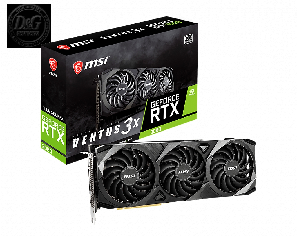 MSI RTX3080 VENTUS 3X 10G OC