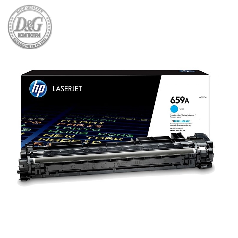 HP 659A Cyan Original LaserJet Toner Cartridge