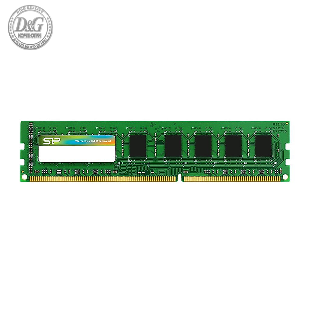 Памет Silicon Power 8GB DDR3L PC3-12800 1600MHz CL11 SP008GLLTU160N02