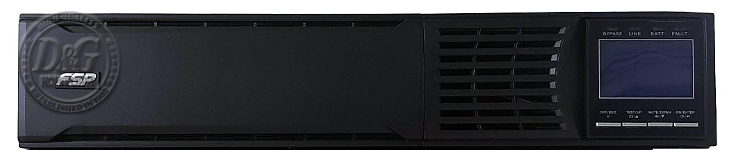 UPS FSP Group Champ Rack 6K, 6000VA, 5400W, LCD, USB, RS-232, EPO, (не са вкл. батерии)