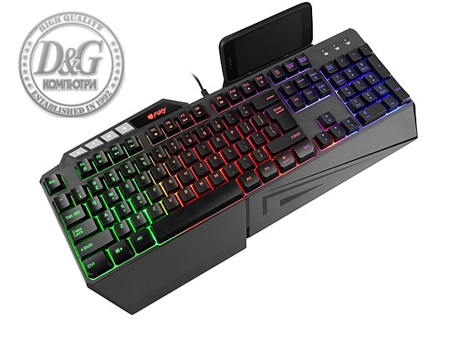 Fury Gaming Keyboard Skyraider Backlight US Layout