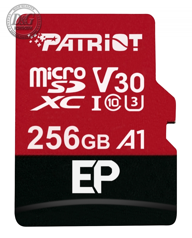 Patriot EP Series 256GB micro SDXC V30