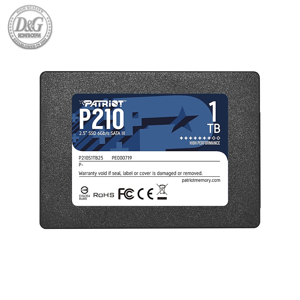 Patriot P210 1TB SATA3 2.5