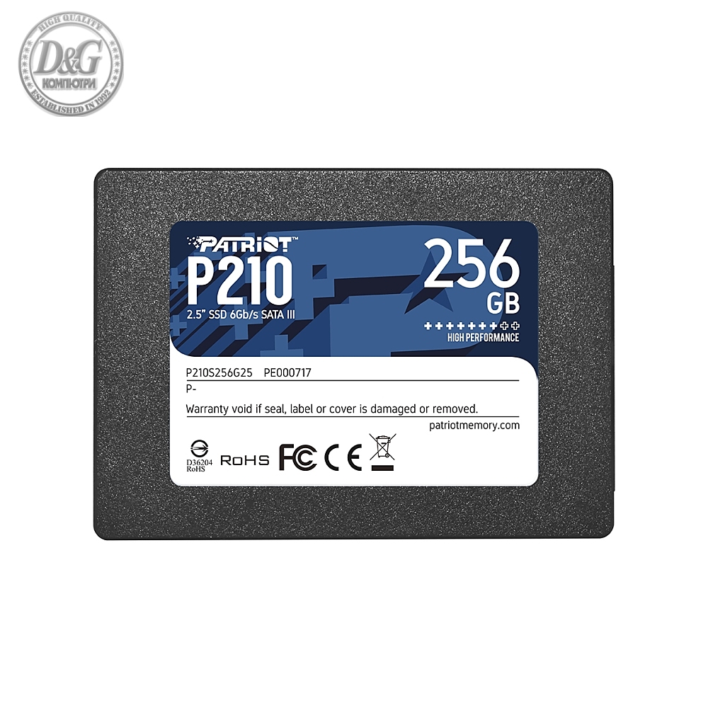 Patriot P210 256GB SATA3 2.5