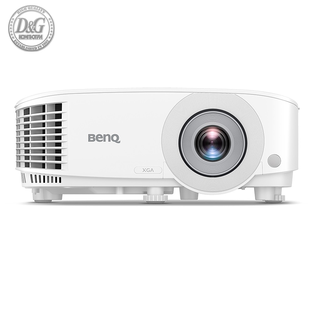 BenQ MX560, DLP, XGA (1024x768), 20000:1, 4000 ANSI Lumens, 1.1X, 3D, Auto Vertical Keystone, Anti-Dust Sensor, HDMI x2, VGA, VGA out, S-video, RCA, USB-A 5V/1.5A, Audio in/out, 10W Speaker, Lamp Life up to 15,000 hrs, Qcast ready, 2.3kg, White