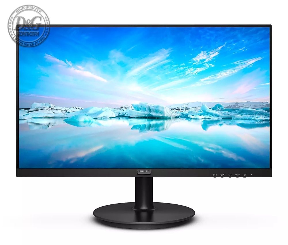 Philips 242V8LA, 23.8" VA WLED, 1920x1080@75Hz, 4ms GtG, 250cd/m2, 3000:1, Mega Infinity DCR, Adaptive Sync, FlickerFree, Low Blue Mode, 2Wx2, Tilt, D-SUB, HDMI, DP