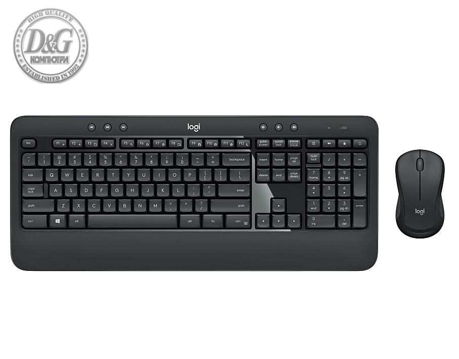 Logitech MK540 Advanced Wireless Keyboard and Mouse Combo - US Intl