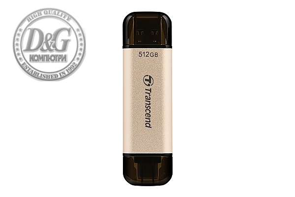 Transcend 512GB, USB3.2, Pen Drive, TLC, High Speed, Type-C