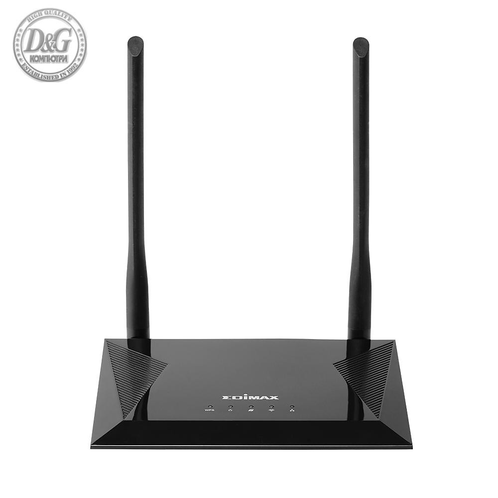 Безжичен рутер EDIMAX BR-6428NS v5, 4 в 1, 300Mbps