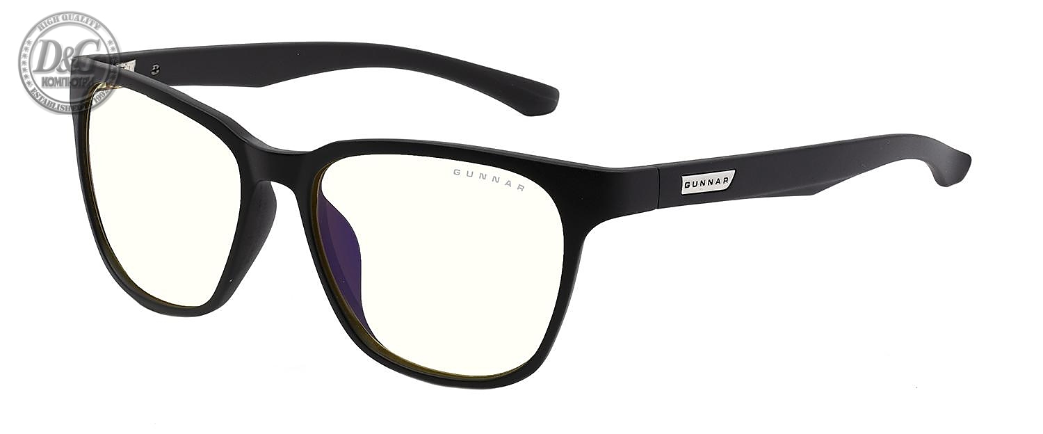 Геймърски очила GUNNAR Berkeley Onyx, Clear, Черен