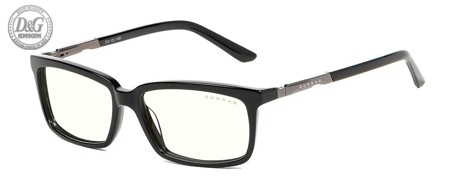 Геймърски очила GUNNAR Haus Onyx, Clear, Черен