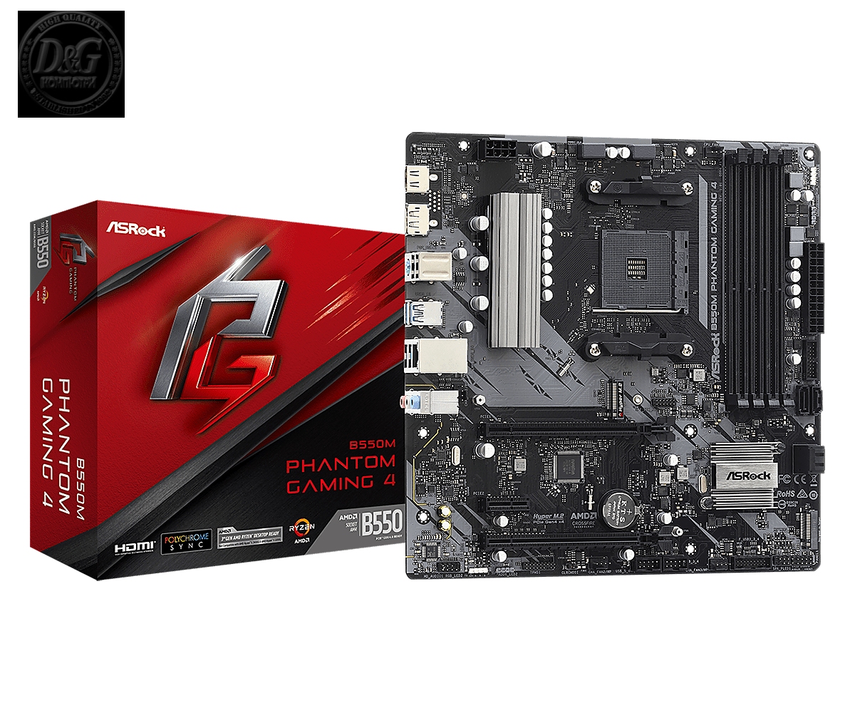 ASROCK B550M PHANTOM GAMING 4