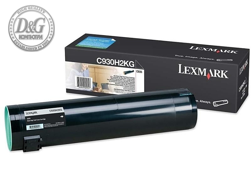 Lexmark C930H2KG C935 Black 38K Toner Cartridge