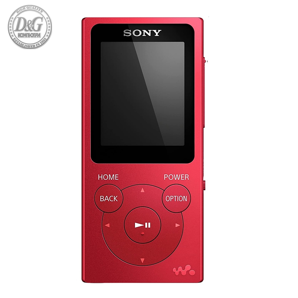 Sony NW-E394L, 8GB, Red