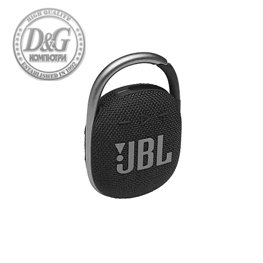 JBL CLIP 4 BLK Ultra-portable Waterproof Speaker