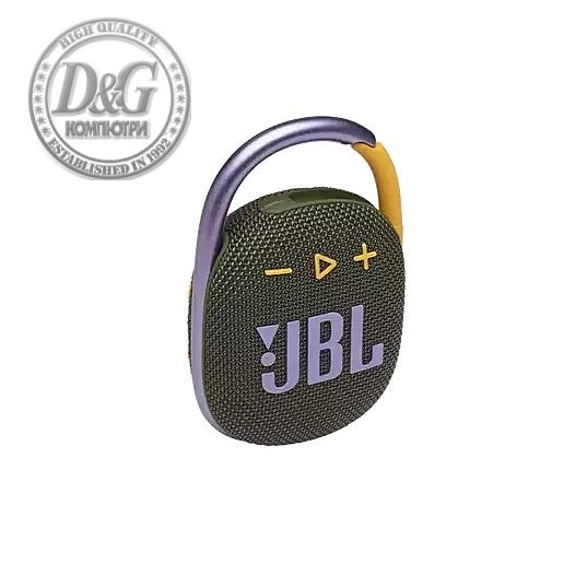 JBL CLIP 4 GRN Ultra-portable Waterproof Speaker