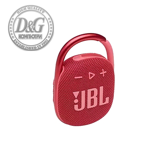 JBL CLIP 4 RED Ultra-portable Waterproof Speaker