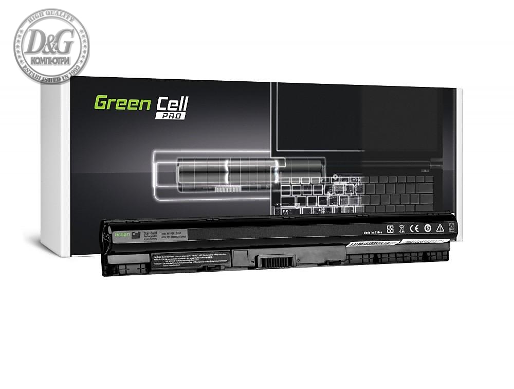 Батерия  за лаптоп GREEN CELL, Dell Inspiron 14 3451, 15 3555 3558 5551 5552 5555 5558, 17 5755 5758, Vostro 3458 3558, 14.8V, 2600mAh