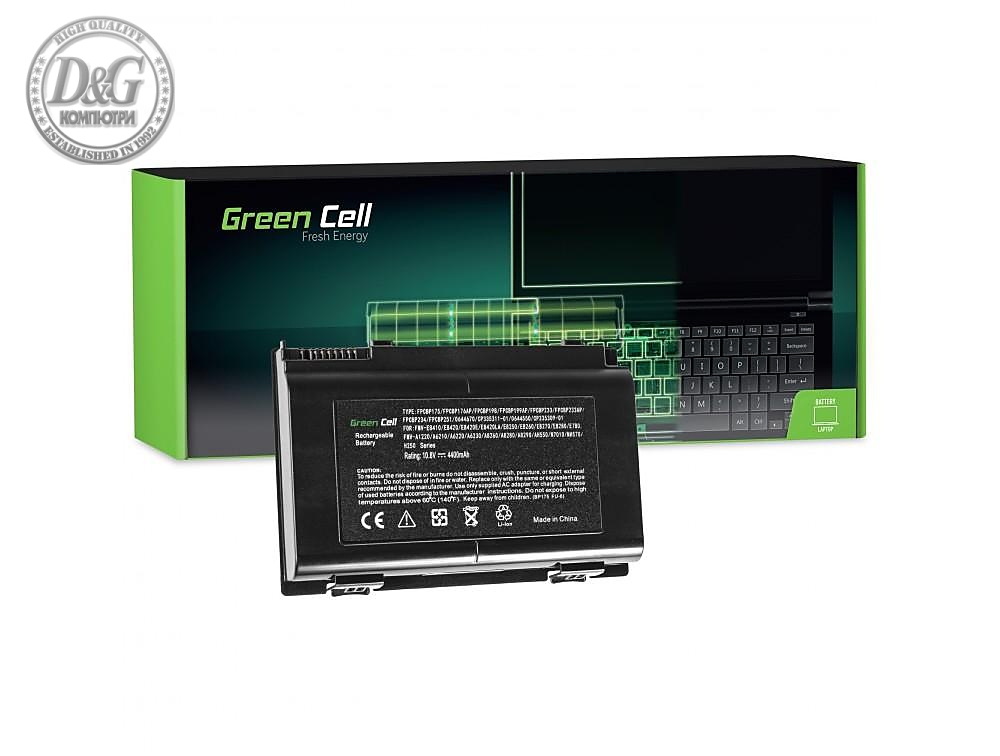 Батерия за лаптоп  Fujitsu LifeBook E8410 E8420 E780 N7010 AH550 NH570 11,1V 4400mAh GREEN CELL