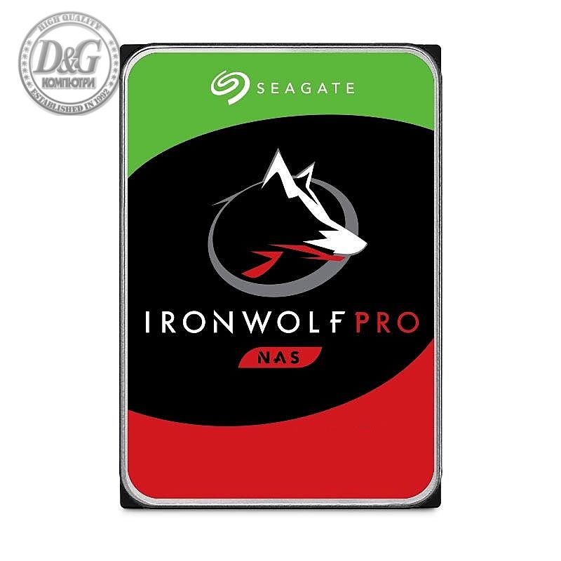 Хард диск Seagate IronWolf Pro, 14TB, 256MB Cache, SATA3 6Gb/s