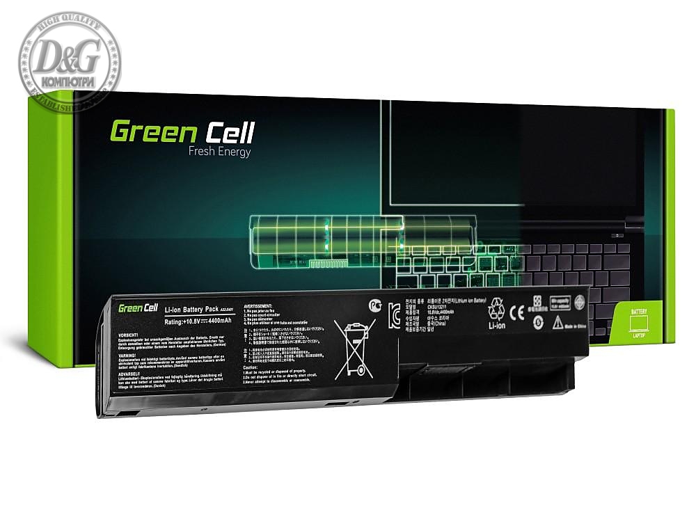 Батерия  за лаптоп Asus X301 X301A X401 X501 / 11,1V 4400mAh GREEN CELL