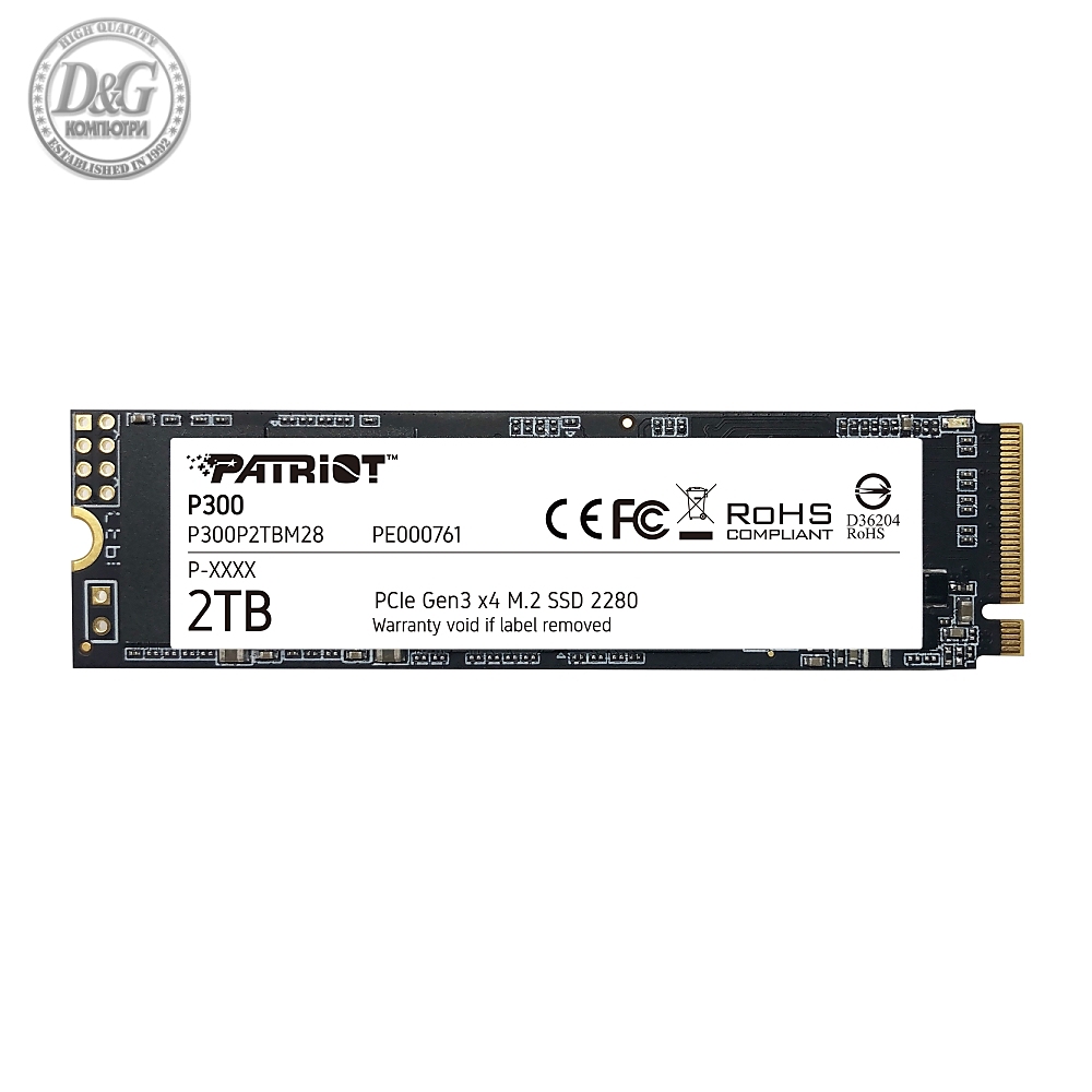 Patriot P300 2TB M.2 2280 PCIE