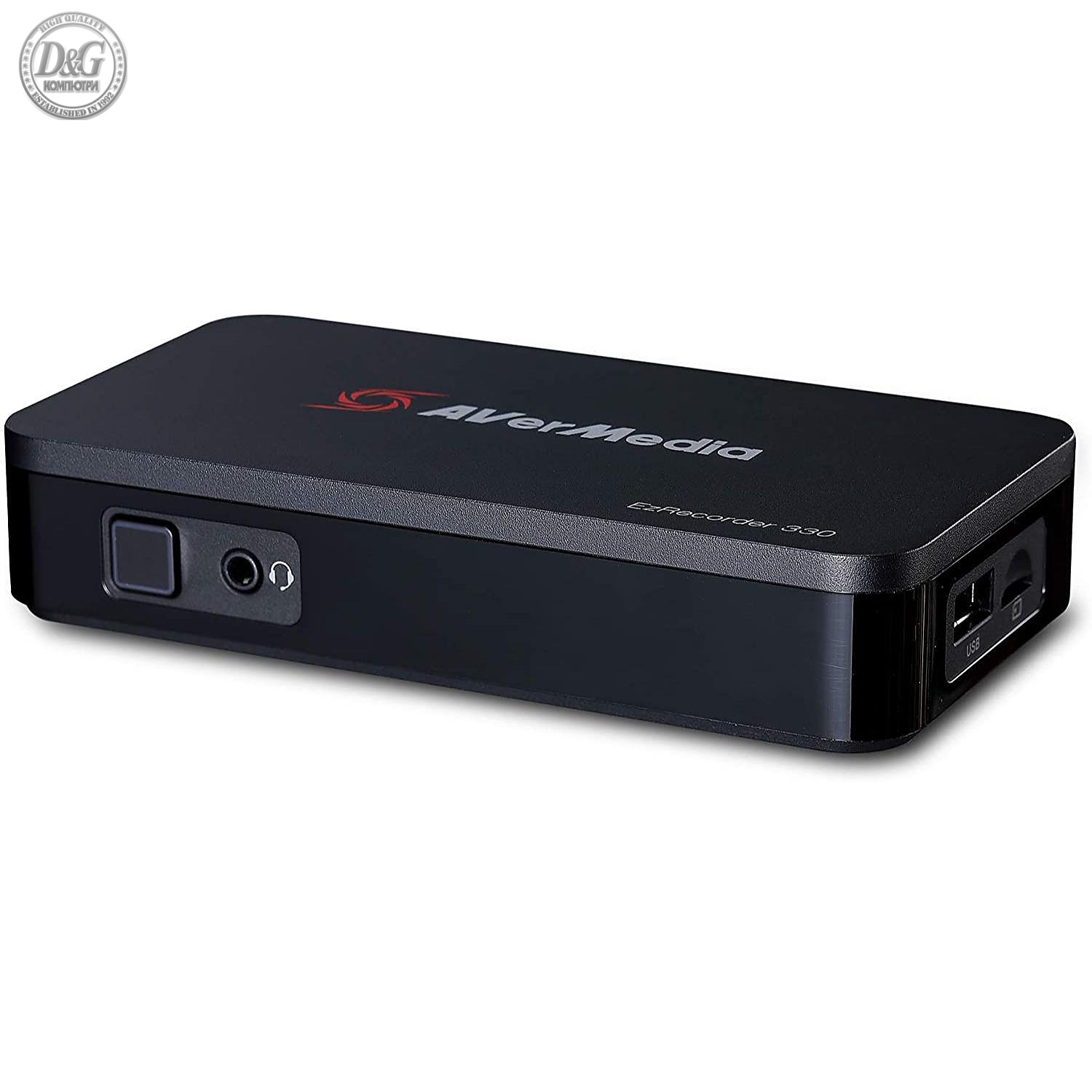 Външен кепчър AVerMedia Capture HD Video EZRecorder 330, HDMI, Composite, USB, RJ45