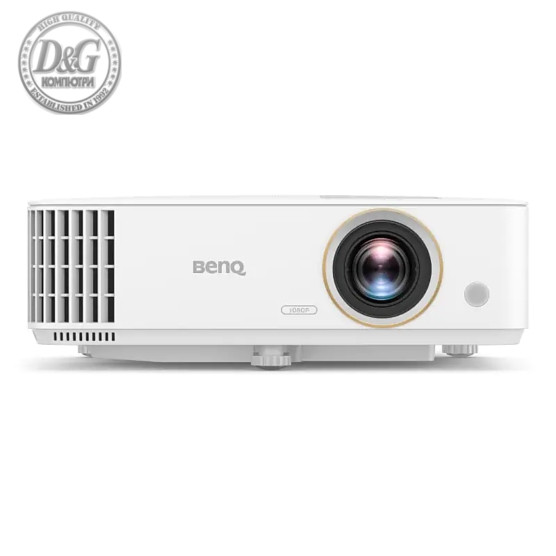 BenQ TH685i, HDR Console Gaming Projector, DLP, 1080p 1920x1080, 10000:1, 3500 ANSI Lumens, Zoom 1.3x, Ultra-Low Input Lag, 8.3ms@120Hz, Android TV, Google Play Store, Speaker 5W, VGA, 2xHDMI, USB Type A 1.5A, Audio in/out, RS232, 2.8 kg, White