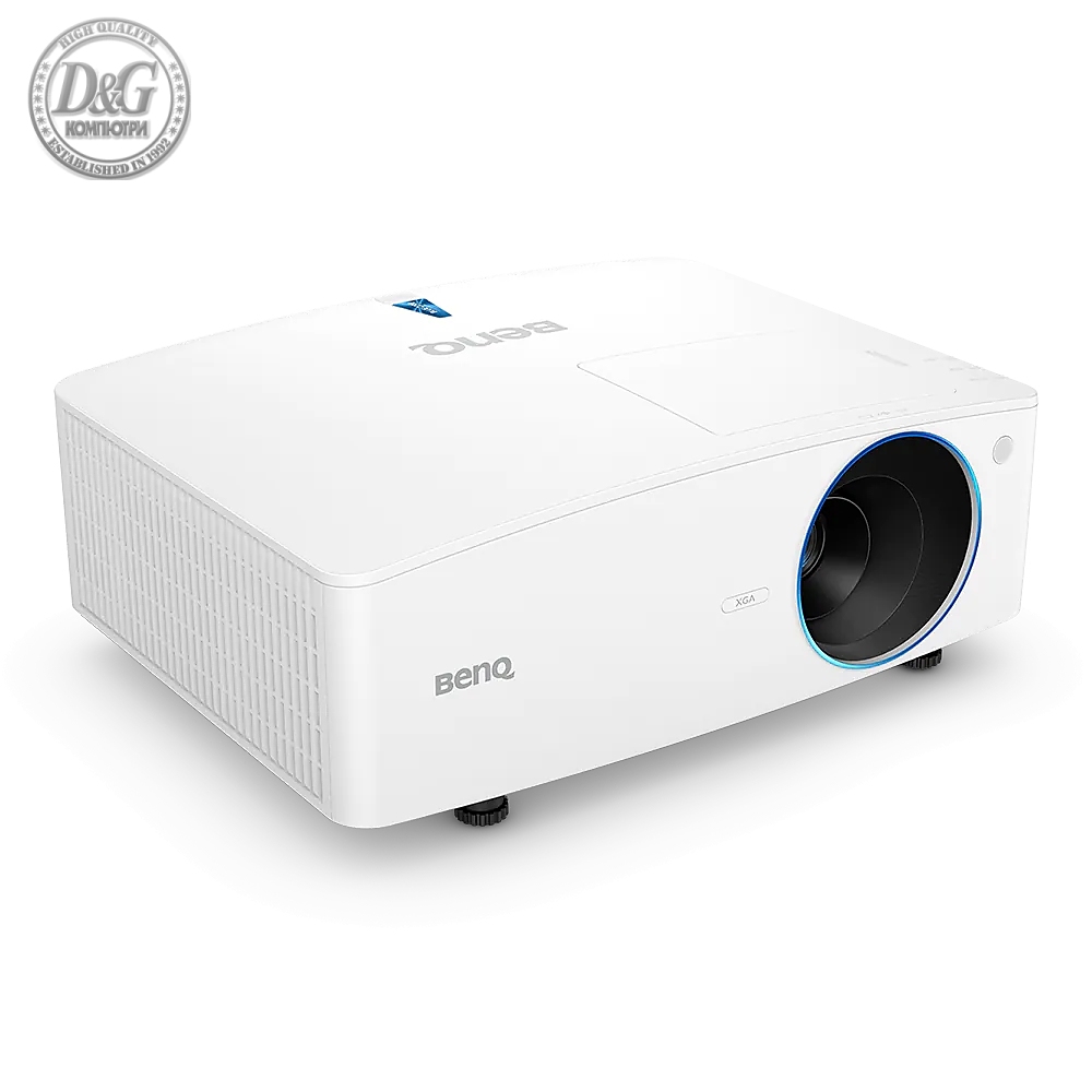 BenQ LX710, DLP, BlueCore Laser, XGA 1024x768, Brightness 4000AL, Contrast 100,000:1, Zoom Ration 1.3x, 2D Keystone, 20,000 hrs life, HDMI x2, LAN control, IP5X DustGuard, 92% Rec.709, LumiExpert, Ambient Light Detector, Digital Image Shrinking and Shift