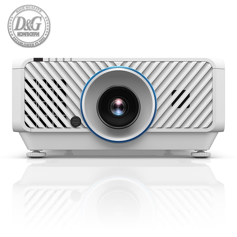 BenQ LU9245W Large Venue, White chassis, BlueCore Laser Projector, DLP, Body only, 7 optional lenses, WUXGA 1920x1200, 7000 AL, Brightness 7000 AL, Super high contrast 3,000,000:1, H/V Lens shift, HDBaseT, LAN control, DVI-D, HDMI, 5BNC