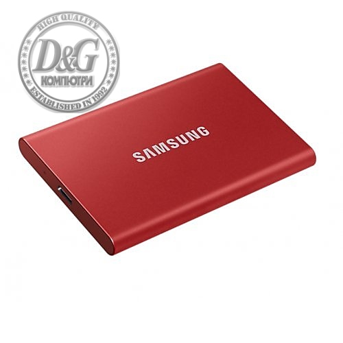 SAMSUNG EXT SSD T7 500GB /RED