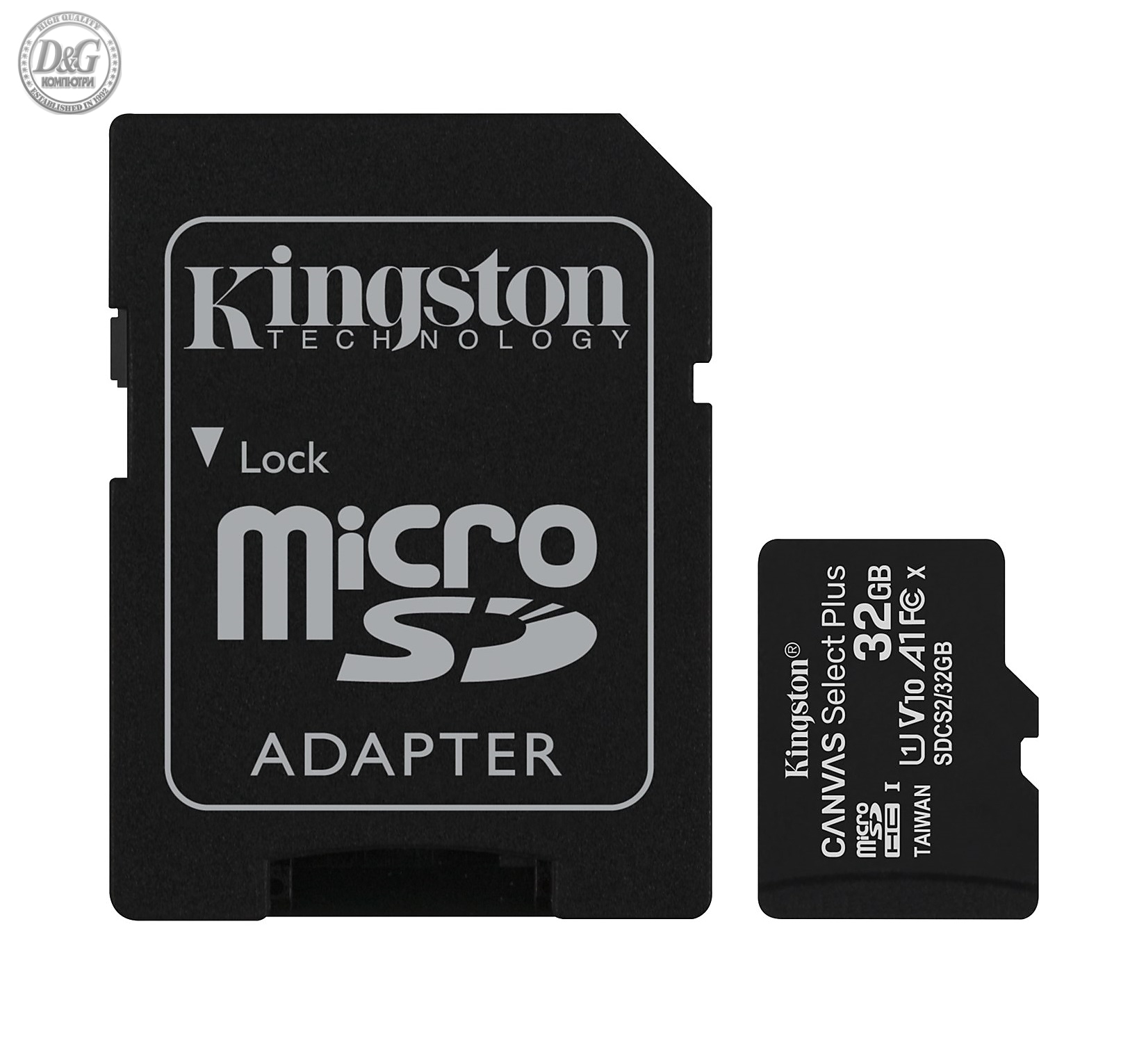 32GB SDMIC KINGST CANVAS SEL+