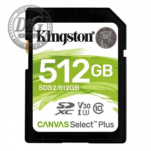 512G SDMIC KINGST CANVAS SEL+