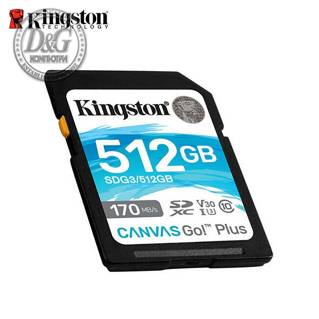 512G SD KINGSTON CANVAS GO+