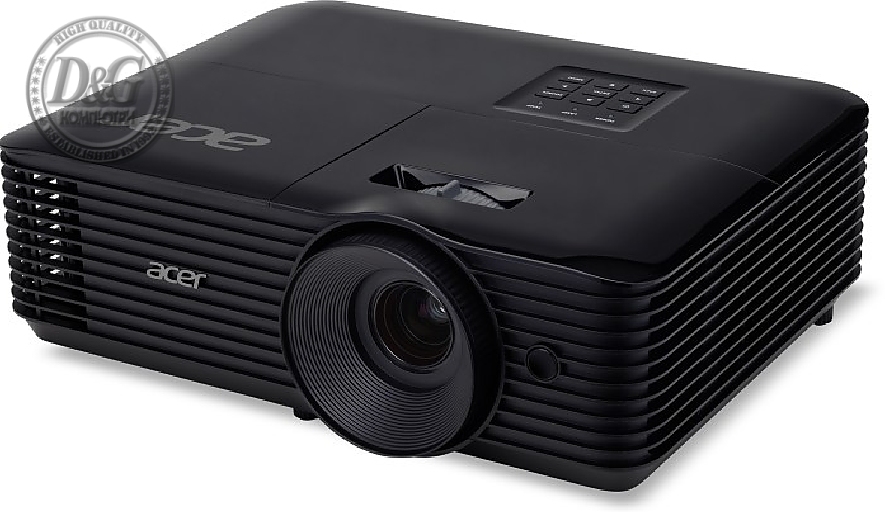 Acer Projector X1328WH, DLP, WXGA (1280 x800), 5000 ANSI Lm, 20 000:1, 3D, Auto keystone, HDMI, VGA in/out, RCA, RS232, Audio in/out, DC Out (5V/1A), 3W Speaker, 2.7kg, Black