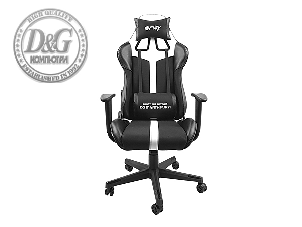 Fury Gaming chair, Avenger XL, White