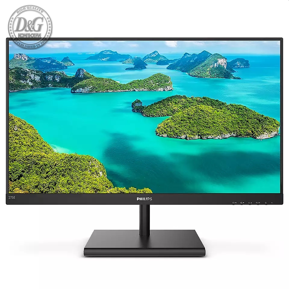 Philips 275E1S, 27" IPS WLED, 2560x1440@75Hz, 4ms GtG, 250cd/m2, 1000:1, Mega Infinity DCR, FreeSync/Adaptive Sync, FlickerFree, Low Blue Mode, Tilt, D-SUB, HDMI, DP