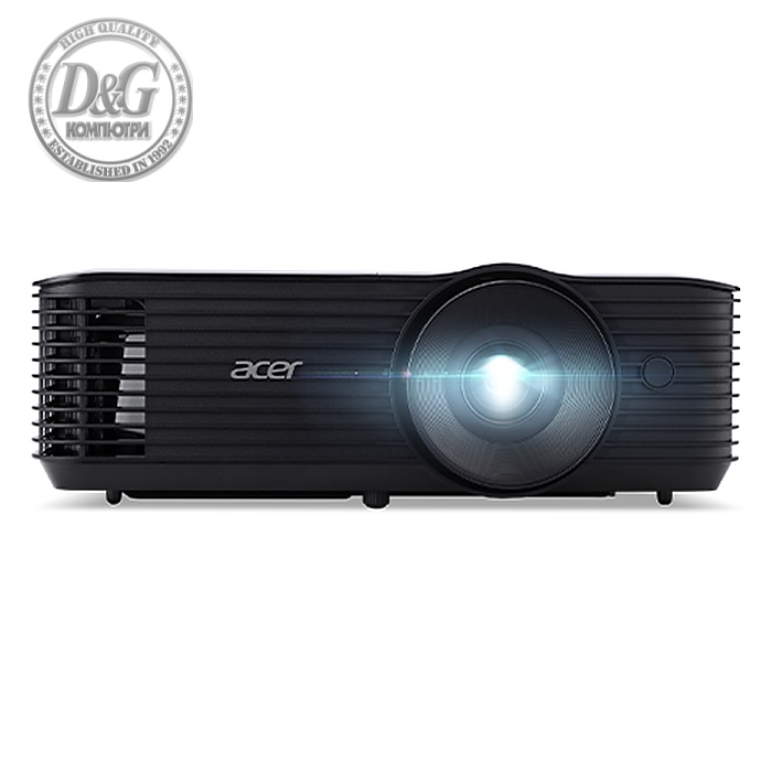 Acer Projector X1328Wi, DLP, WXGA (1280x800), 5000 ANSI Lm, 20 000:1, 3D, Auto keystone, Wireless dongle included, 24/7 operation, Wifi, HDMI, VGA in, RCA, RS232, Audio in/out, DC Out (5V/1A), 3W Speaker, 2.7kg, Black