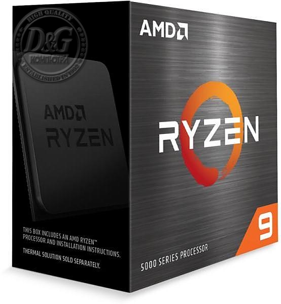 Процесор AMD RYZEN 9 5950X, 16-Core, 3.4 GHz (4.9 GHz Turbo), 72MB, 105W, AM4, BOX