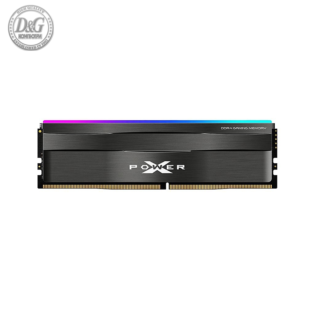 Памет Silicon Power XPOWER Zenith RGB 16GB DDR4 PC4-25600 3200MHz CL16 SP016GXLZU320BSD