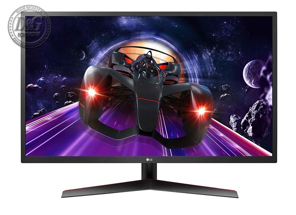 LG 32MP60G-B, 31.5" Full HD (1920 x 1080), IPS Display, 75Hz, 1ms MBR, 1200:1, 250cd/m2, AMD FreeSync, HDMI, D-Sub, DP, Headphone Out, Flicker Safe, Reader Mode, Tilt, Black