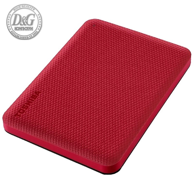 Toshiba Canvio Advance 1TB Red ( 2.5", USB 3.2 )